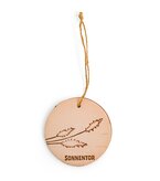 Hanging ceramic aroma diffuser