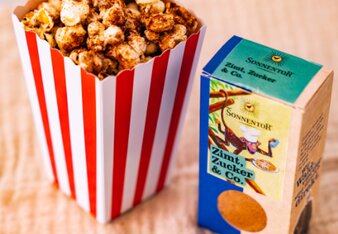 Rezept für ein Gewürzpopcorn | © SONNENTOR